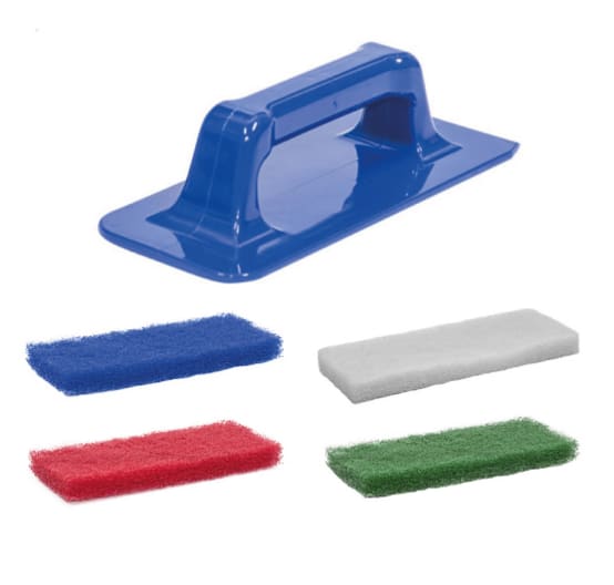 HMK Z947 Doodlebug Handpadhouder 11.5x25cm Met 4 Schrobpads