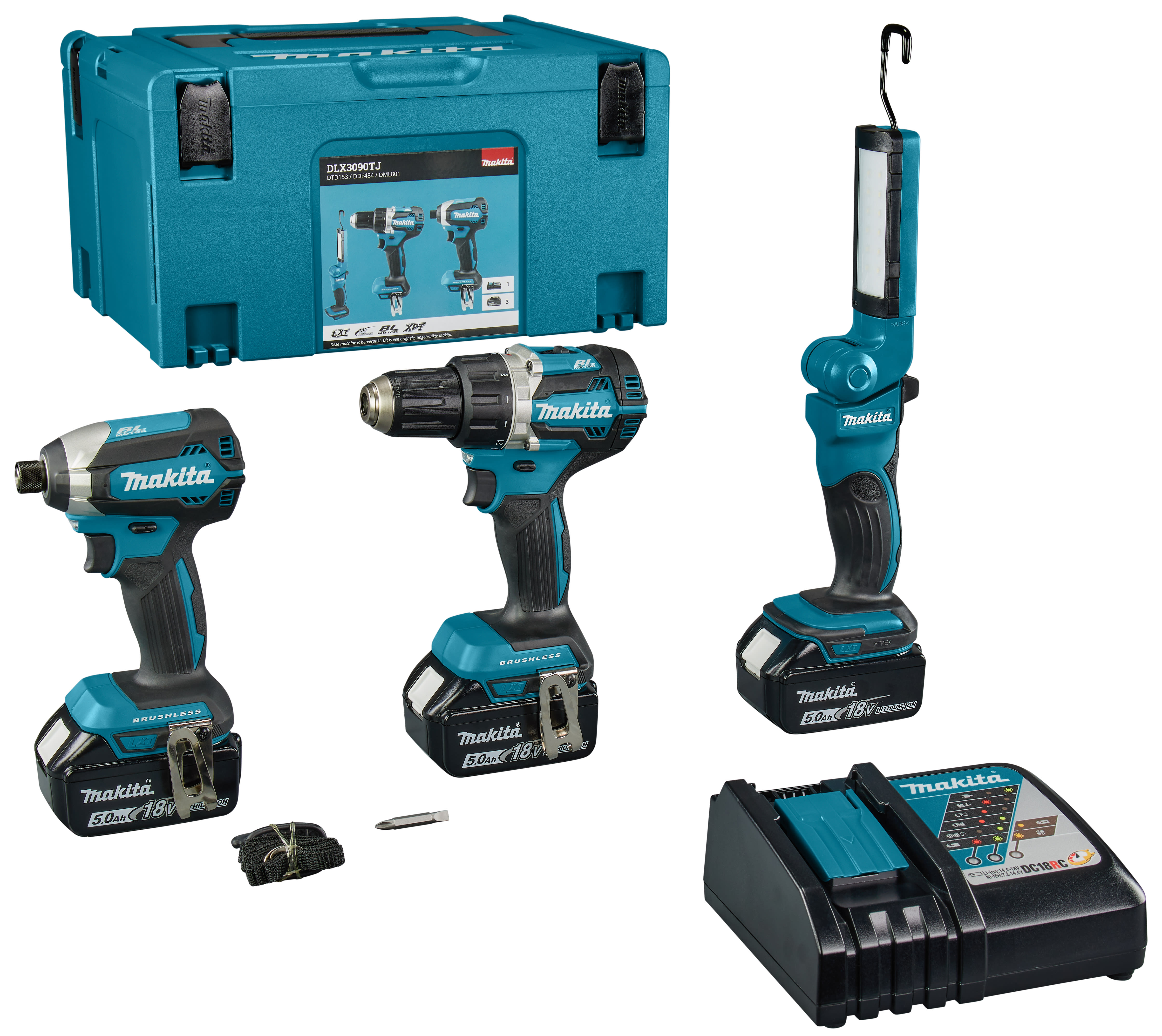 Makita Combiset DLX3090TJ 18V In M-Box