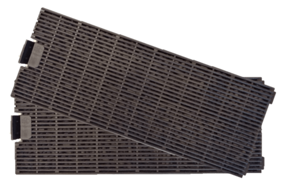 Product afbeelding voor Procasa Keuken 240cm Compleet Dark Grey Spoelbak Rechts Uit Midden Met 3 Inbouwapparaten Vaatwasser Inductie Kookplaat En Afzuigkap