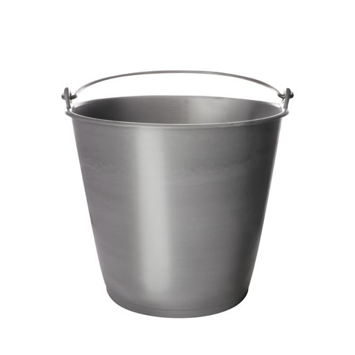 Bouwemmer Zwaar 20L Grijs