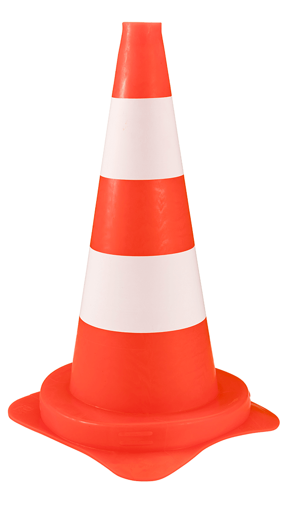 Gripline Kegel 50cm Oranje/Wit