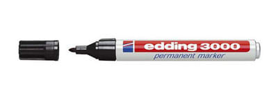 Product afbeelding voor Edding Permanent Marker 3000 Zwart