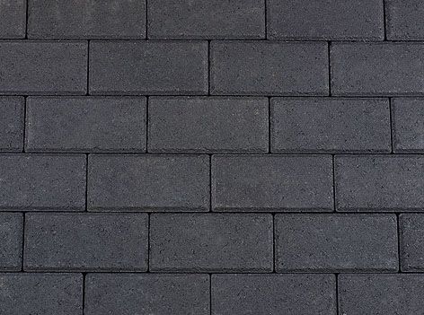Diamant Betonklinker 210x105x80mm KOMO Antraciet