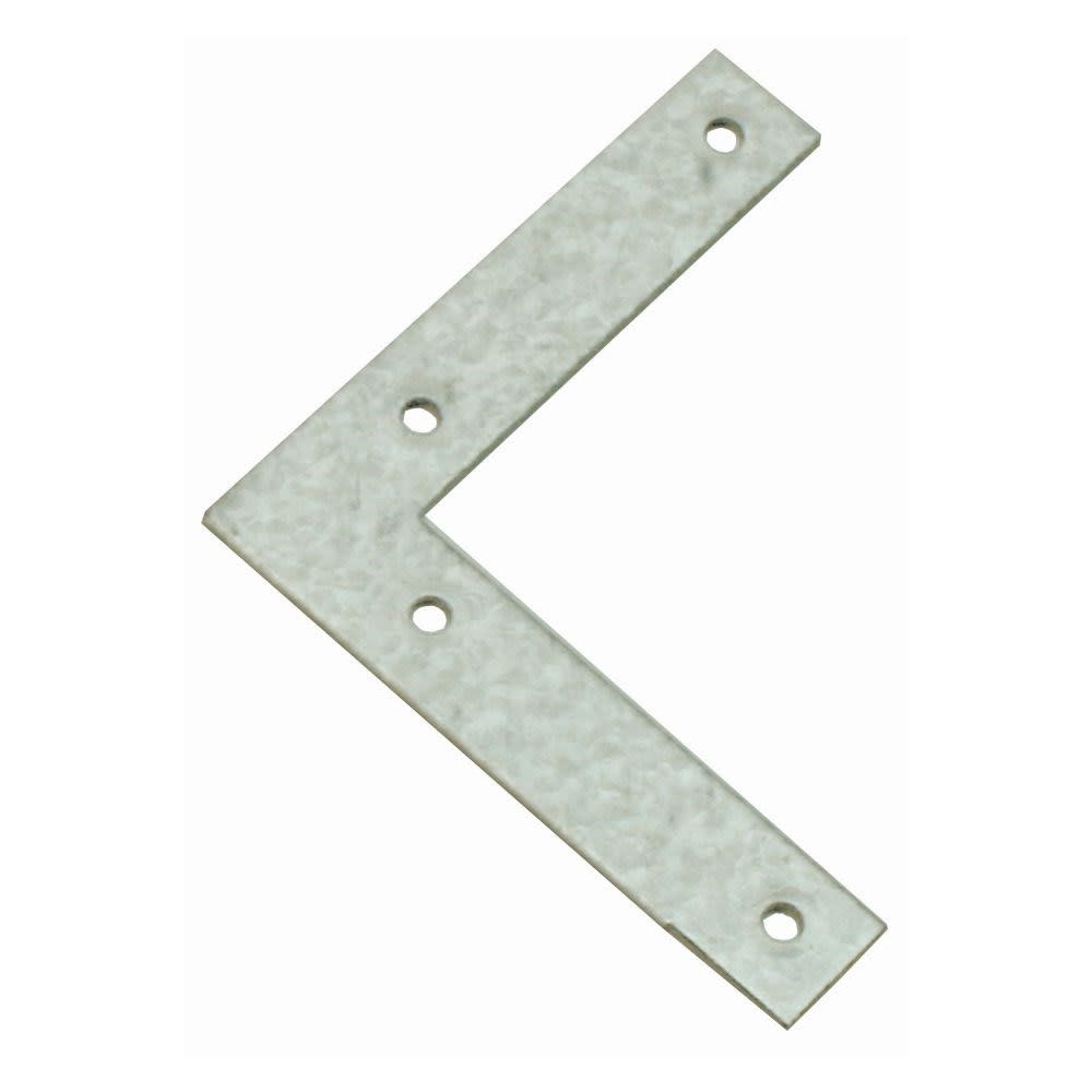 Product afbeelding voor GB Raamhoek Recht 14x2mm 70mm Verzinkt 83104