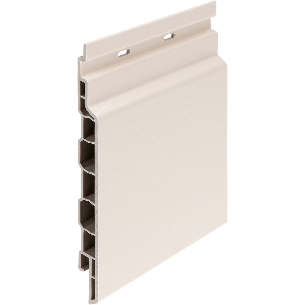 Keralit Gevelpaneel 143mm 600cm Creme Classic Nerf RAL 9001