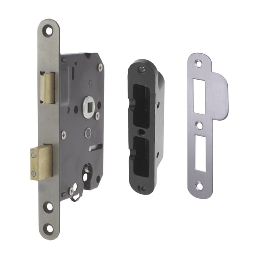 Starx Cilinderslot Ronde Hoeken Rechts en Links PC55 SKG1 RVS 174x20mm 8760330