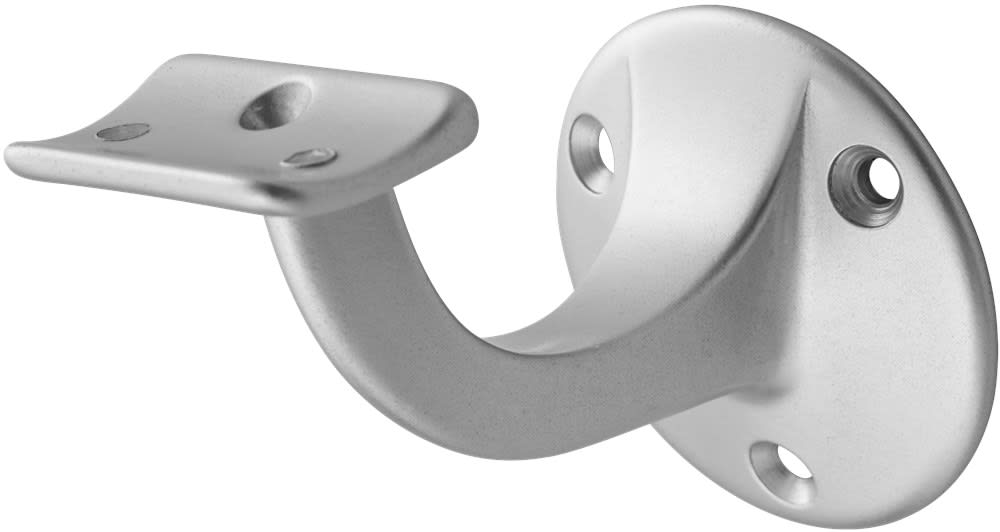 Hermeta Leuninghouder 3500 65mm Hol Schroefgat Aluminium Naturel