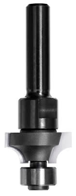 Trasco Afrondfrees Hardmetaal Radius 5mm Met Kogellager 12mm Aansluiting 8mm