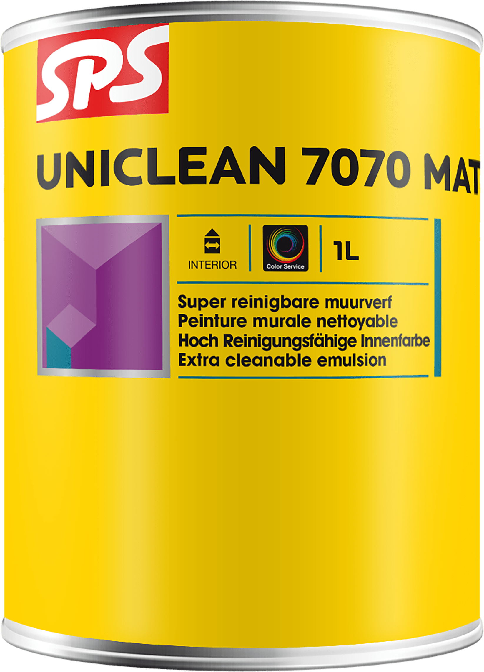 SPS Uniclean 7070 Mat Binnen 1L Base P