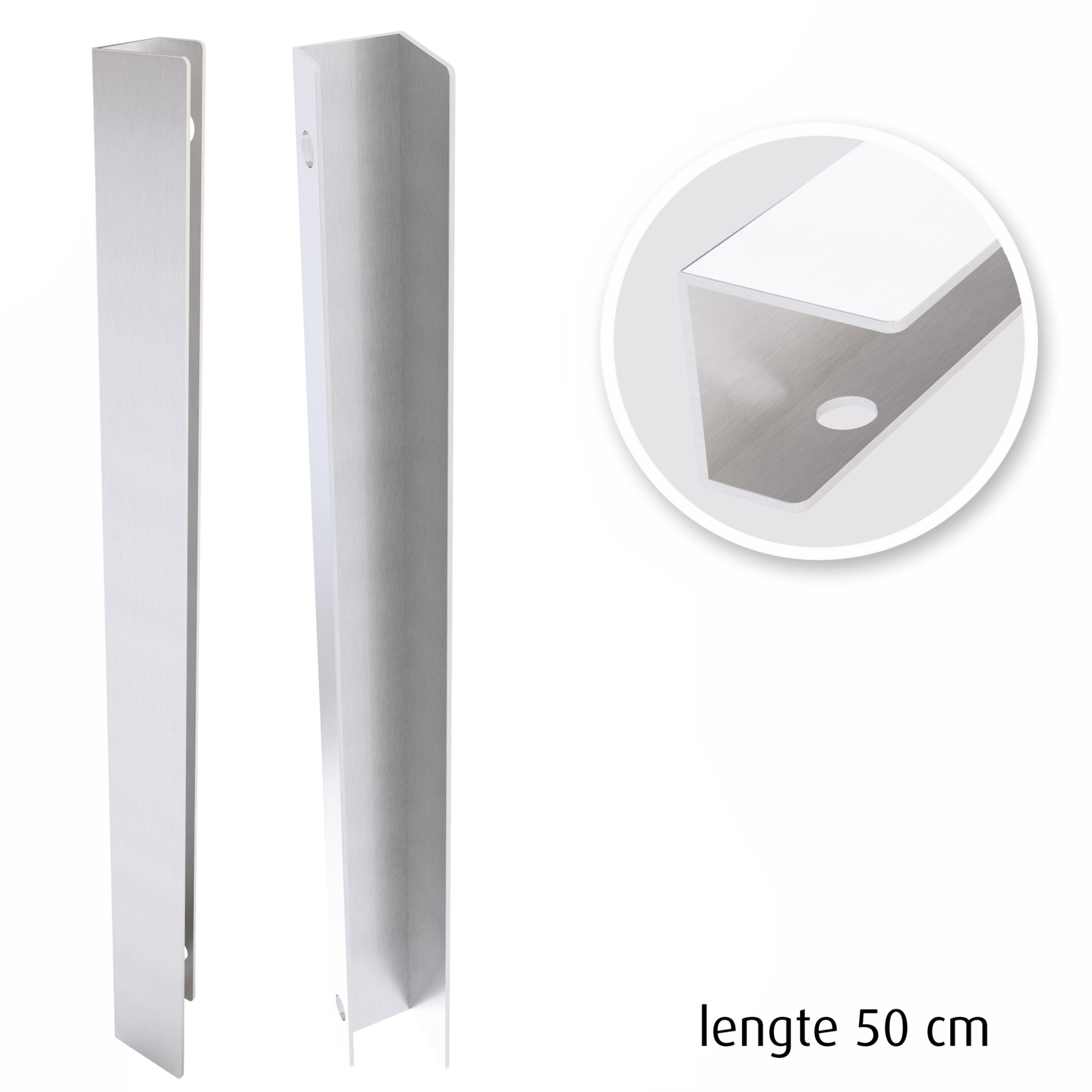 Product afbeelding voor Skantrae Deurgreep Vernal 50 RVS 2st