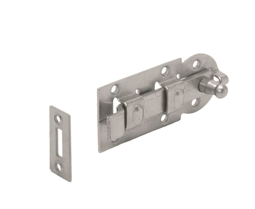 GB Rolschuif Met Bocht 120mm Elektrolytisch Verzinkt 1st 74480B