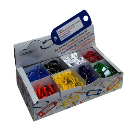 DX Assortimentsdoos Sleutellabel 8-vaks Kunststof