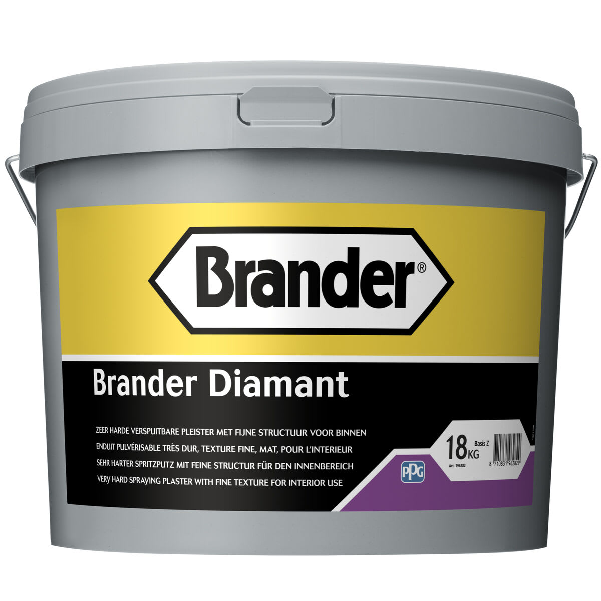 Brander Diamant 18kg Wit