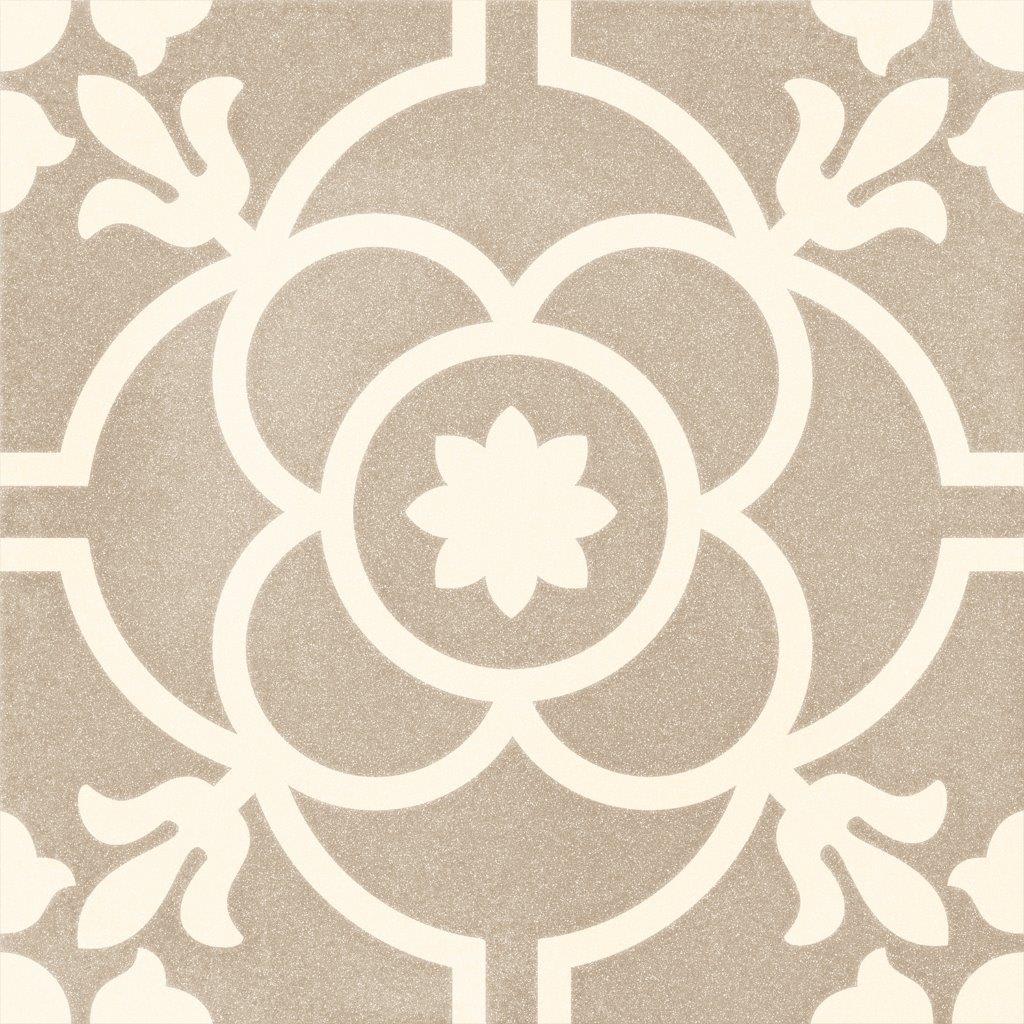 Product afbeelding voor Decortegel Svenska Blomknopp Siena 20x20cm 8mm Mat R10