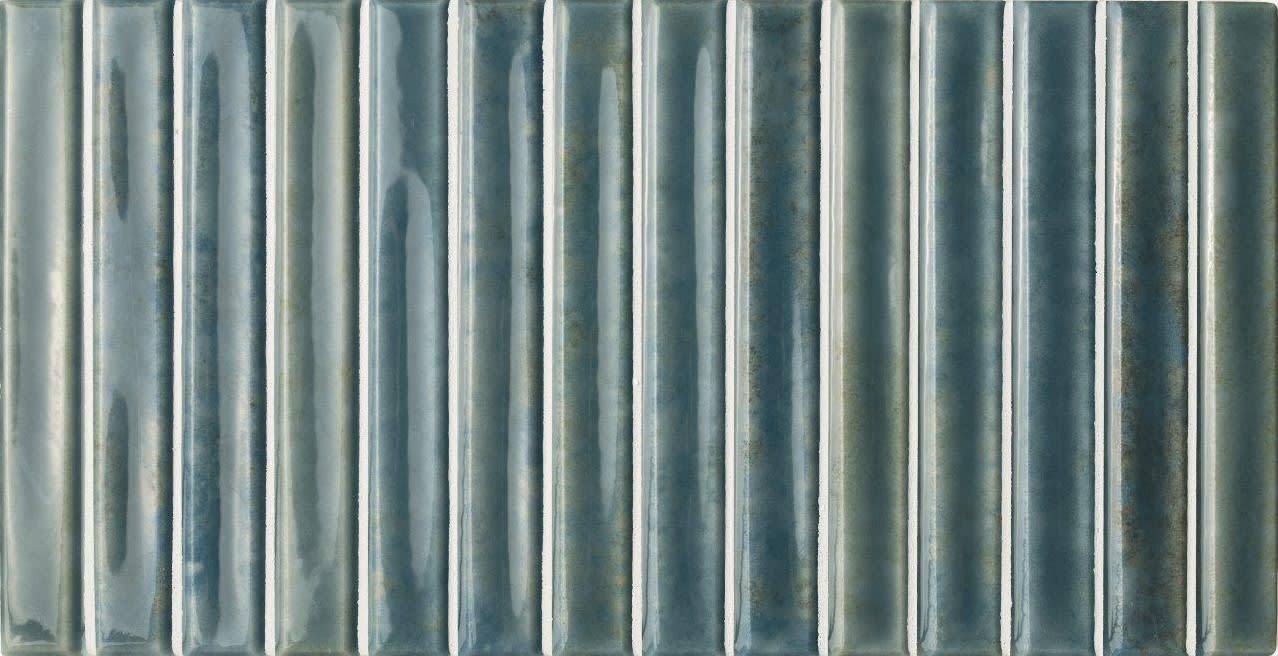 Wandtegel Potters Prusian 12,5x25cm 9mm Glanzend