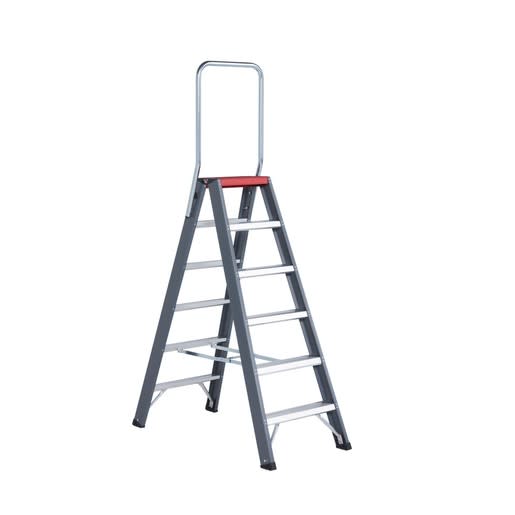 Altrex Trap Falco Dubbel oploopbaar 2x6 Treden Stahoogte 1.4m