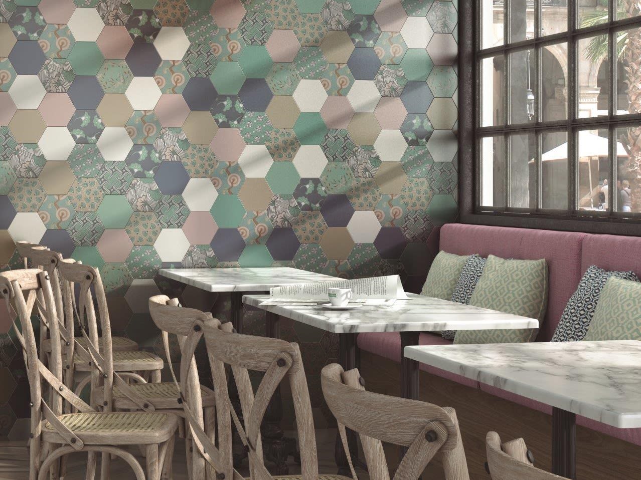 Product afbeelding voor Decortegel Good Vibes Mix Deco 14x16cm 9mm Mat R10