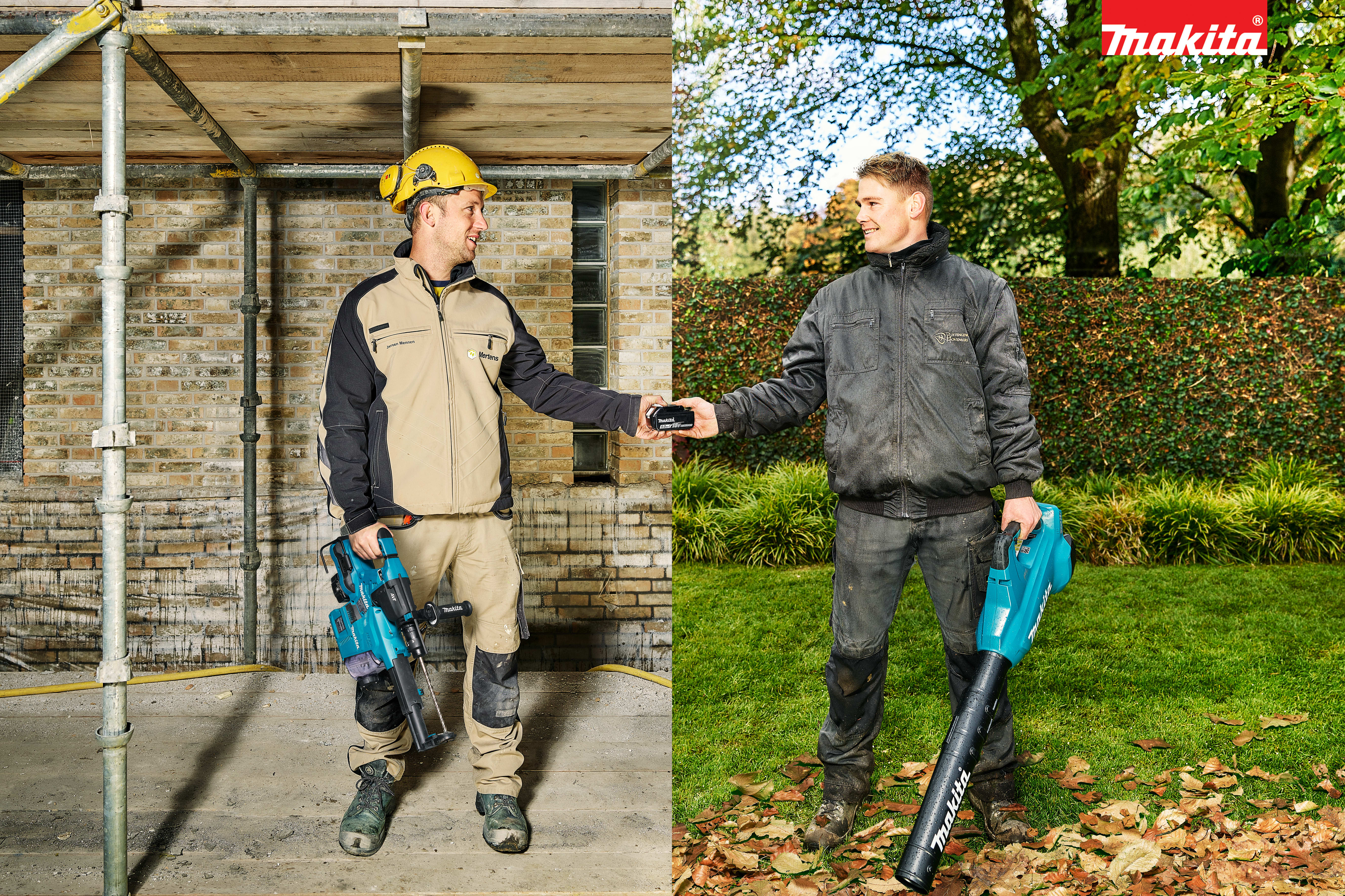 Product afbeelding voor Makita Accu Combihamer DHR281ZWJ 2x18V Zonder Accu En Lader In Mbox