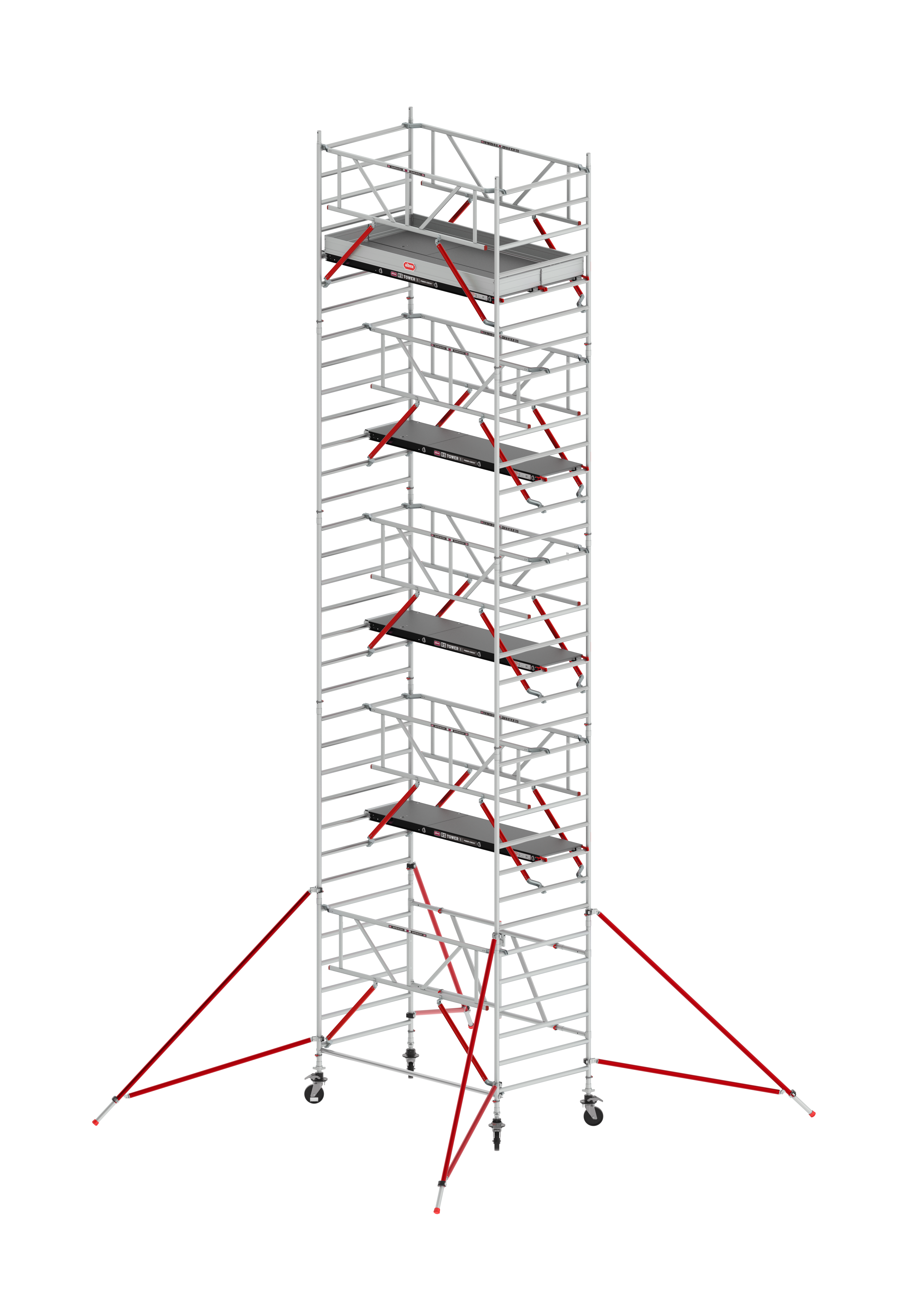 Altrex Rolsteiger RS Tower 55-S 10,8m Fiber-Deck 2,45m