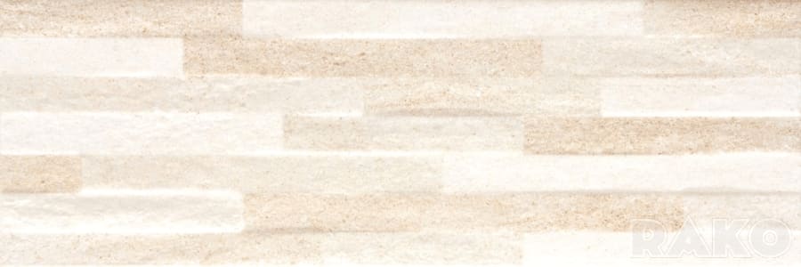 Rako Decortegel Garda Beige 20x60cm 7mm Mat