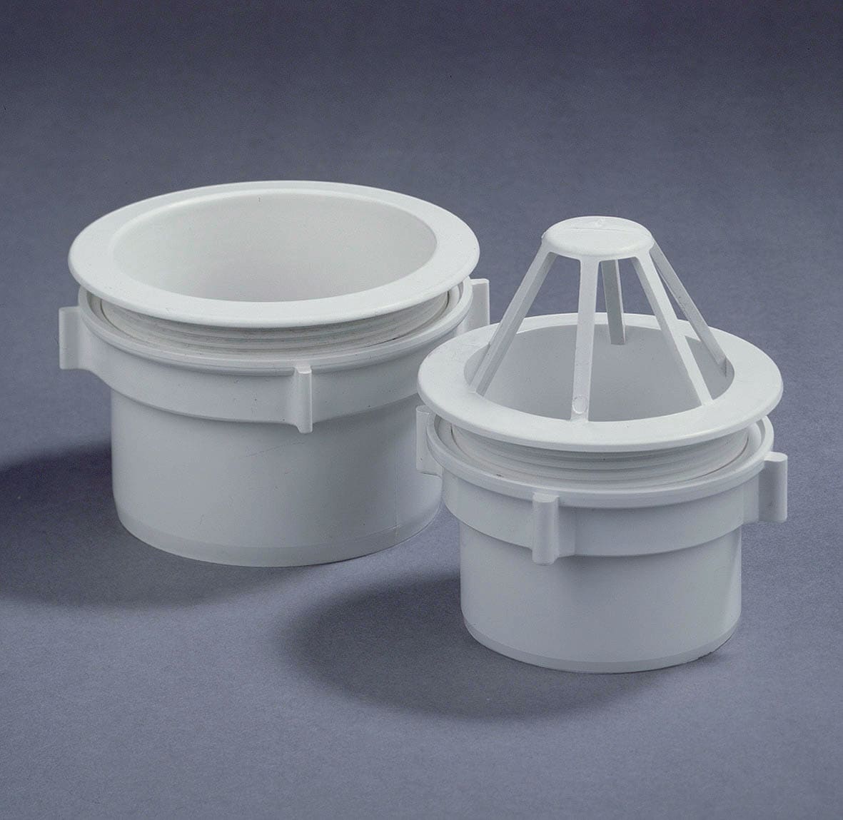 Dyka PVC Uitloop Met Wartel 80mm Grijs