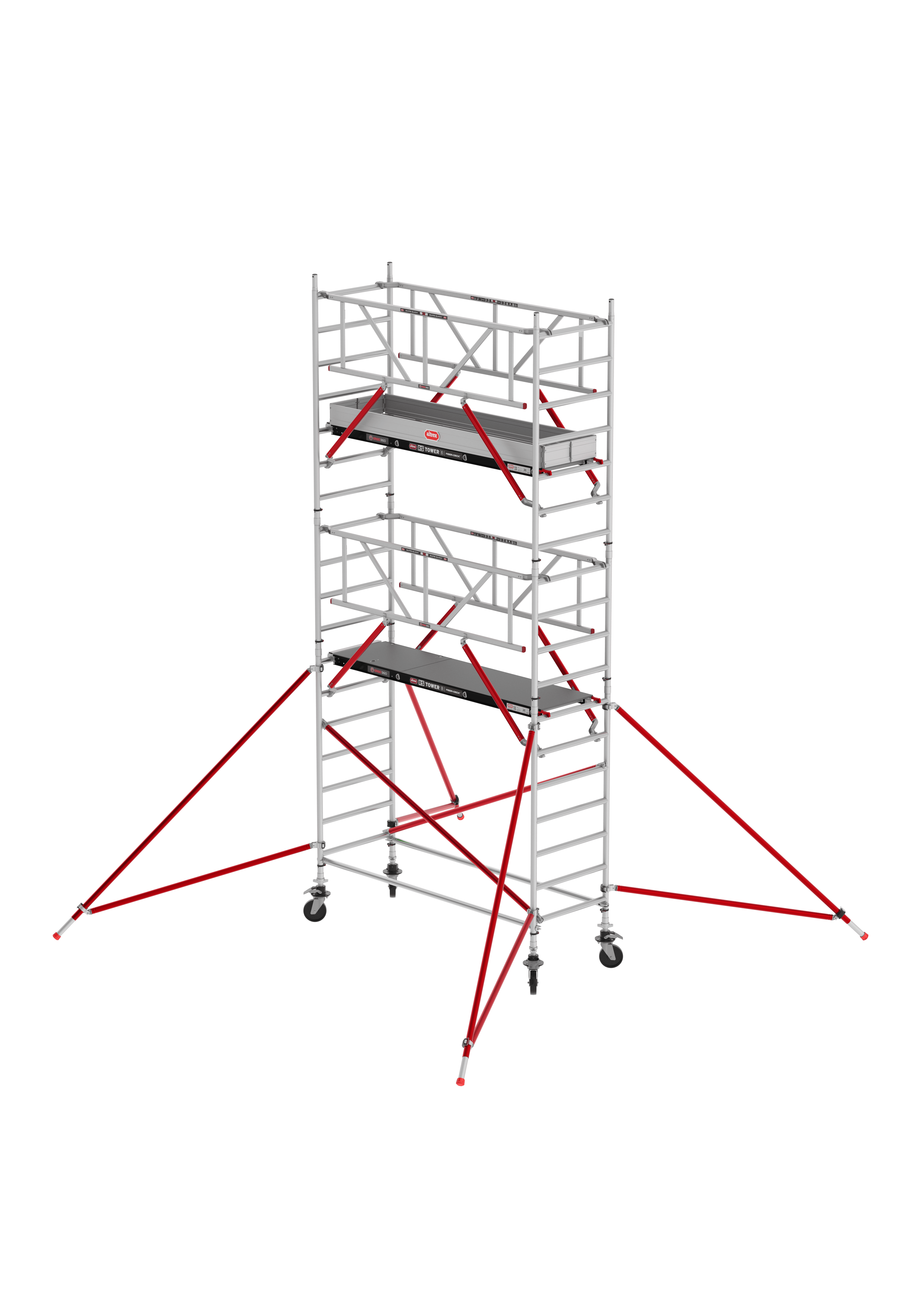 Altrex Rolsteiger RS Tower 51 Plus-S 6,2m Fiber-Deck 2,45m