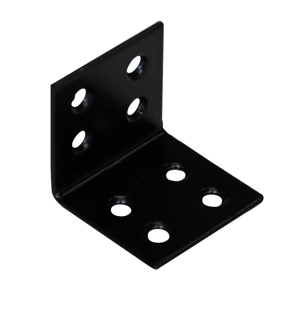 Versterkingshoek 40x40x40x2mm Zwart