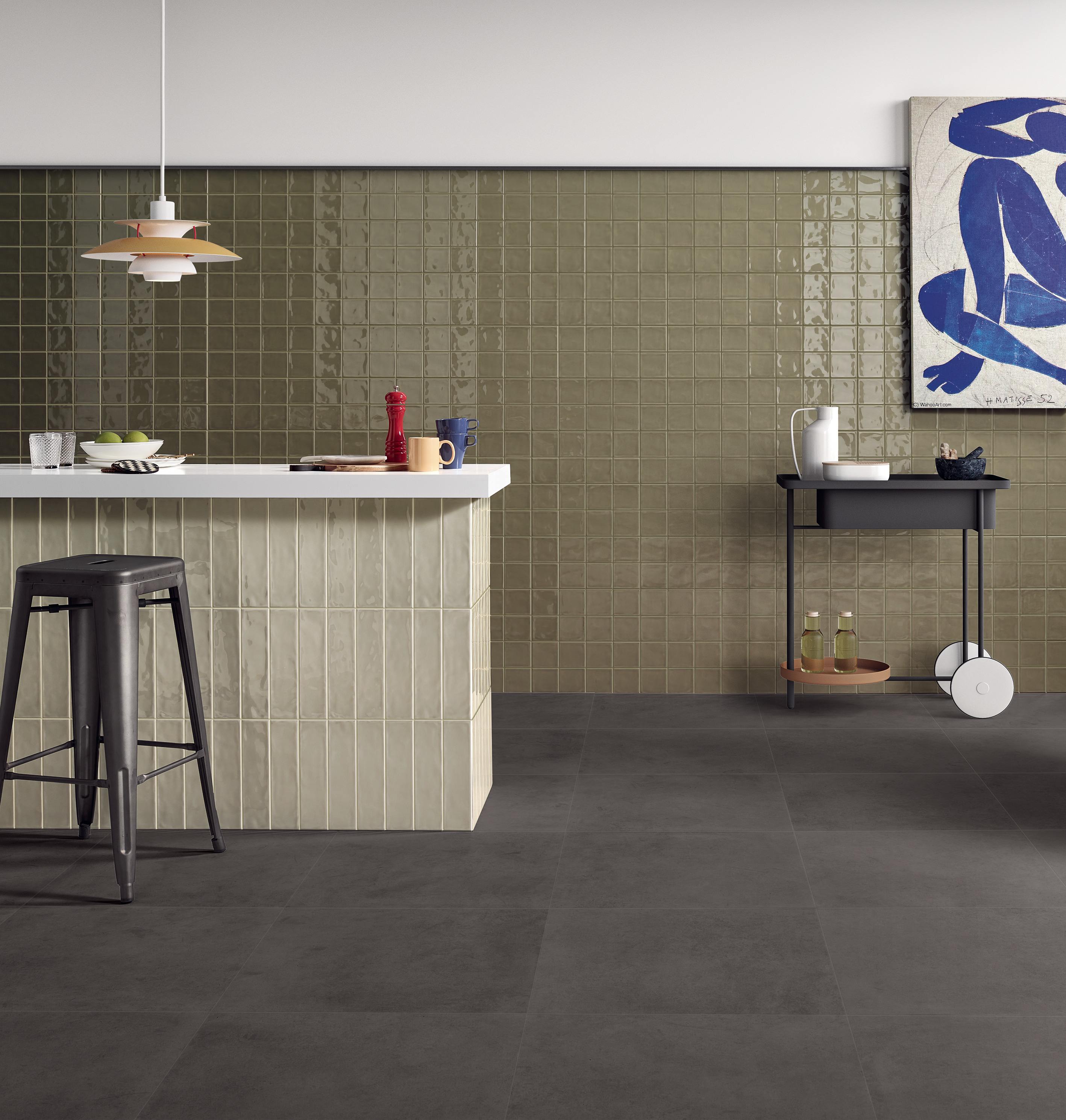 Product afbeelding voor Procasa Vloertegel Cosmo Coal 60x60cm 8,5mm Modulair Mat Gerectificeerd R9