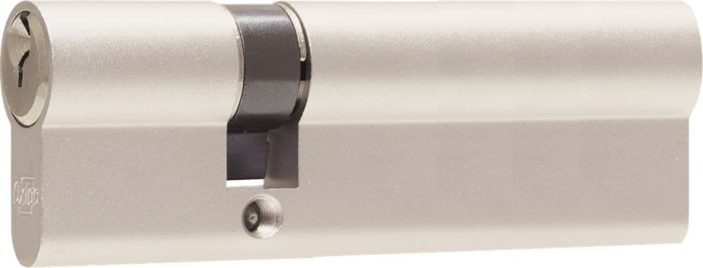 Oxloc Profielcilinder O3 Dubbel 30/45mm Staal Vernikkeld Mat SKG2