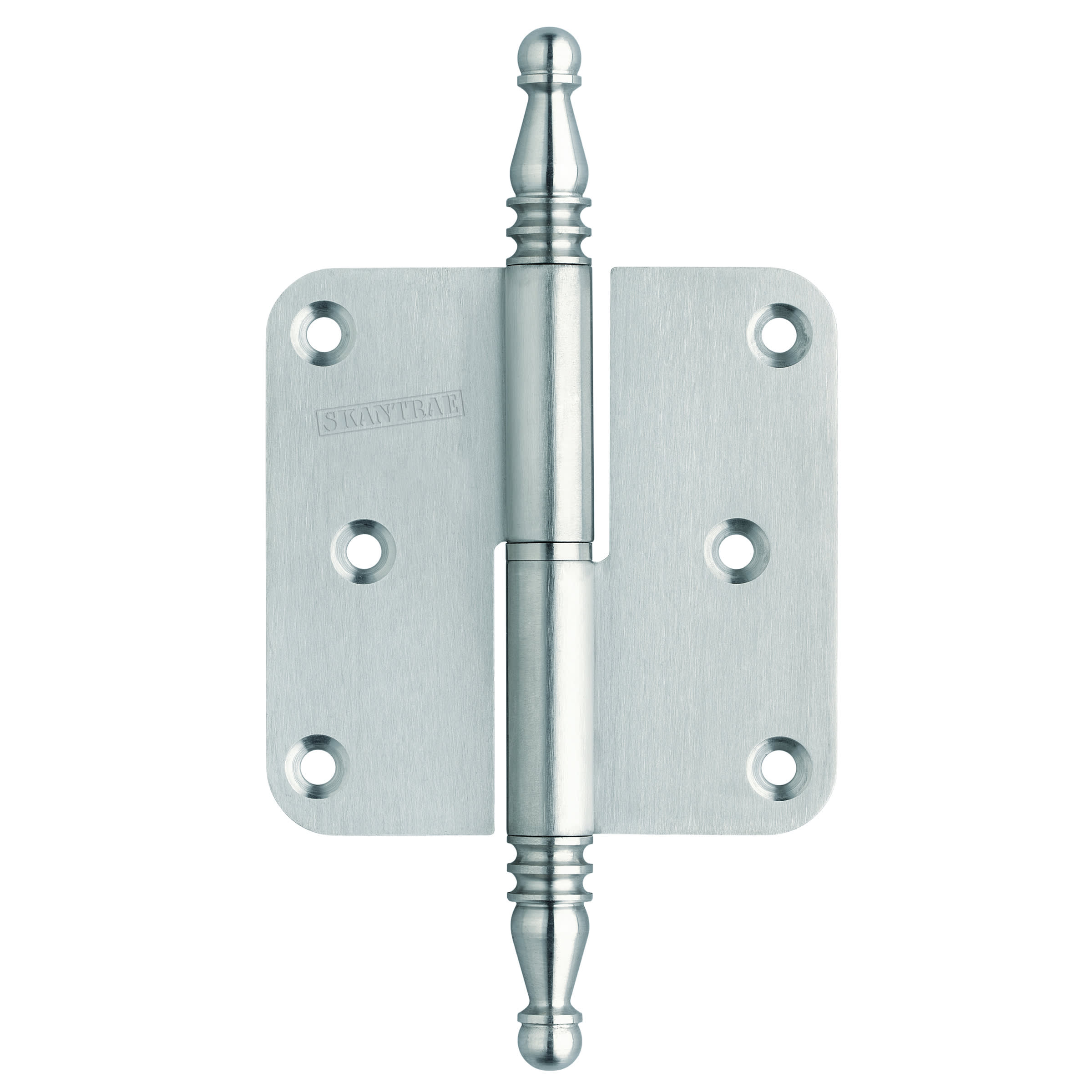 Skantrae Paumelle Scharnier Vaas Rechts 76x76mm Mat Chroom