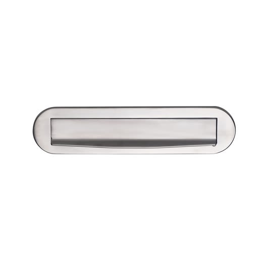 Skantrae Briefplaat Manchester Ovaal RVS