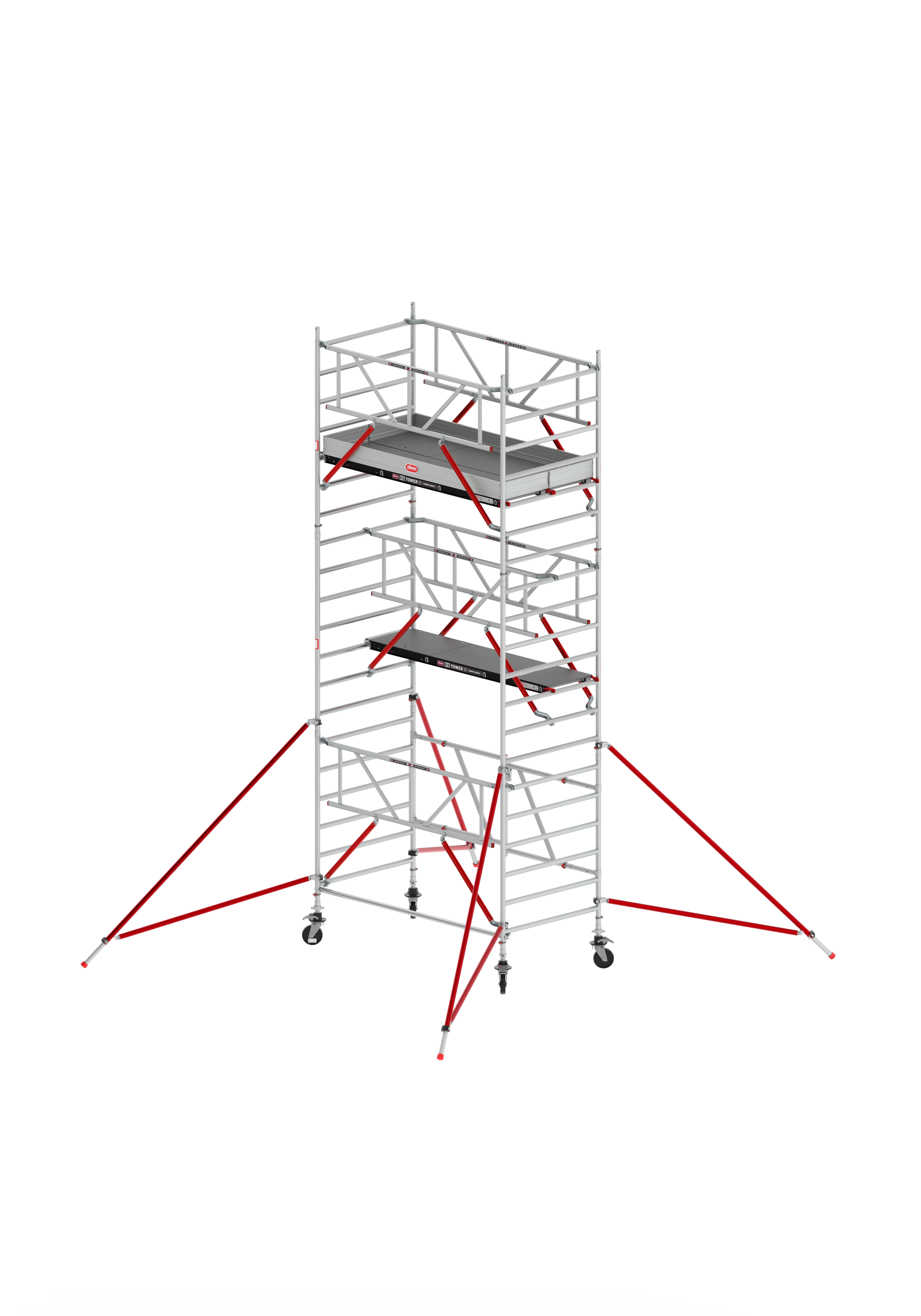 Altrex Rolsteiger RS Tower 55-S 6,8m Fiber-Deck 2,45m