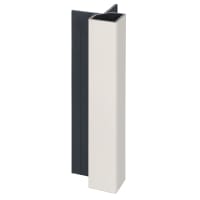 Keralit Uitwendig Hoekprofiel 32x32mm 400cm Snowwhite Pure Mat