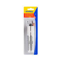 Lyra Krijststift Punt 2-4mm Wit 2st