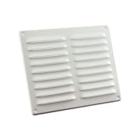 Schoepenrooster 250x200mm Aluminium Wit