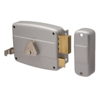 CISA Voordeurslot OSW 60mm Links DIN60 L1 Met Vaste Cilinder Grijs