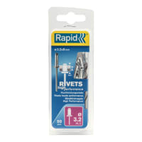 Rapid Blindklinknagel High Performance 3.2x8mm Aluminium Met Boor 50st