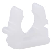 Klembeugel 16-22mm PVC Wit 50st
