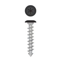 Dynaplus Tuinbeslagschroef 6x40mm Ovaalkop TX-30 Anti Roest-Coating Kop Zwart 50st