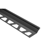 Schlüter FINEC-SQ-TSLA Decoratief Profiel 12,5mm 250cm Alu Structuur Gecoat Licht antraciet FSQ125TSLA