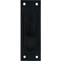 Oxloc Schuifdeurkom Recht 120,5x40mm RVS Mat Zwart
