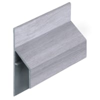 Keralit Trim/Kraal Aansluitprofiel 17mm 600cm Wit Eiken Modern Houtstructuur