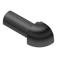 Schlüter RONDEC-PRO Buitenhoek 90 Graden 11mm PVC Grafietzwart E/PRO110GS