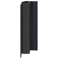 Keralit Inwendig Hoekprofiel 400cm Nightblack Pure Mat
