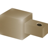 Villeroy & Boch Hoek Cavira Gold 0,8x0,8cm 8mm Geborsteld Gerectificeerd 1781WP210010
