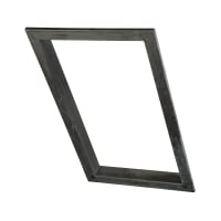 Ubbink Afwerkrand Purilan Pangebonden 32 Zwart