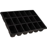 Kelfort Vakverdeler Voor Opbergkist 18-vaks Zwart