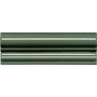 Strip Modernista Moldura Italiana Verde Oscuro 5x15cm Glanzend