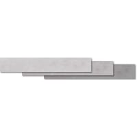 Mosa Vloertegel Terra Tones Dark Mid Grey 206Z 10x60cm 12mm Modulair Mat Gerectificeerd R10 206ZV1060