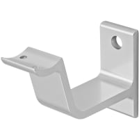 Hermeta Leuninghouder 3553 76mm Hol Stokschroef Aluminium Naturel